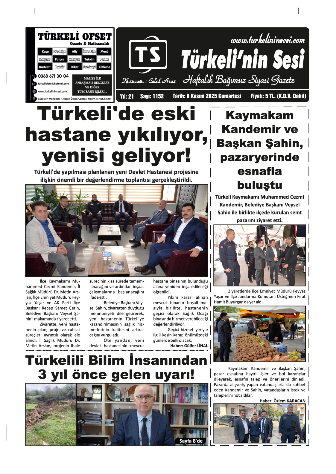 Türkeli'nin Sesi 08.11.2025