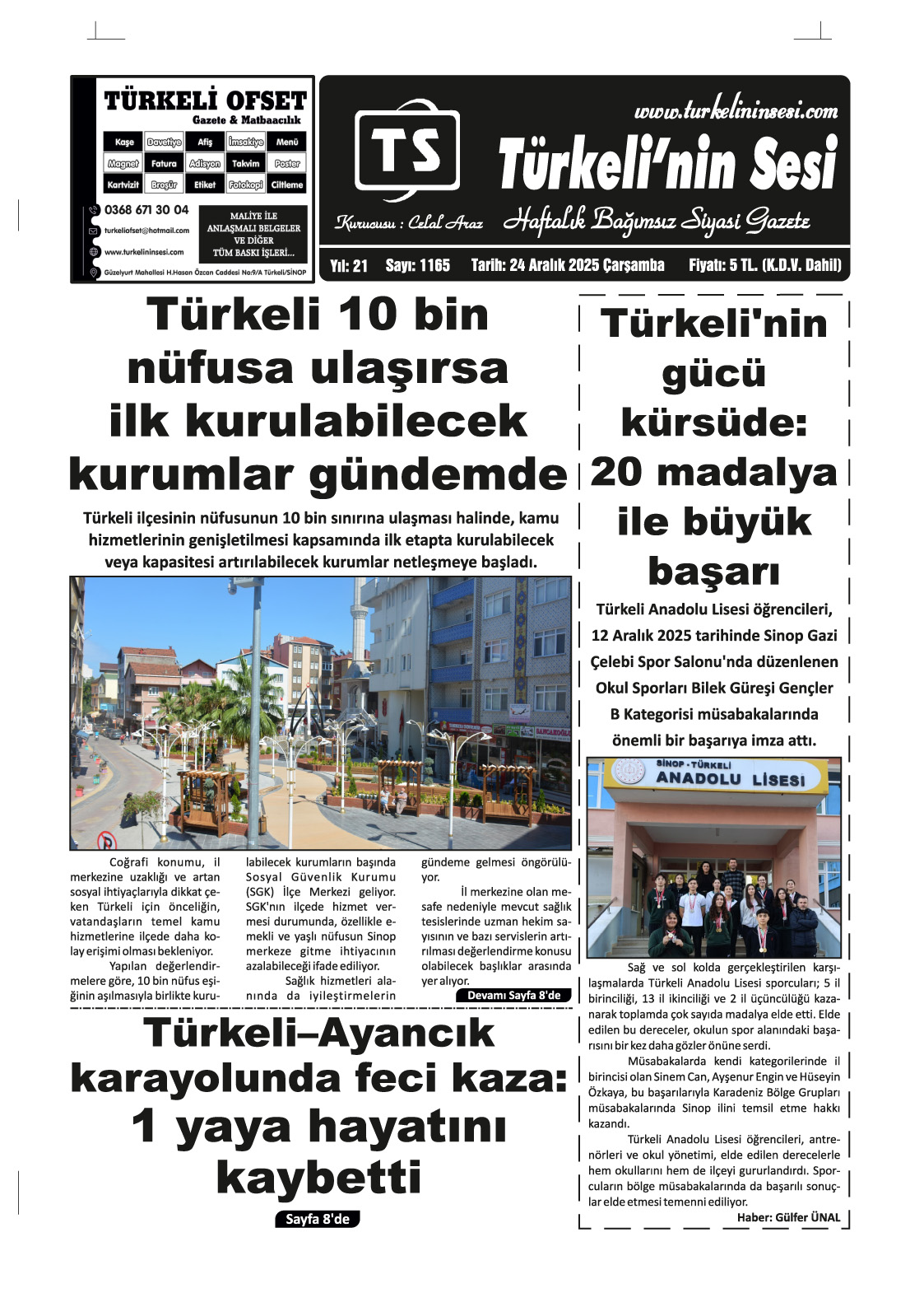 Türkeli'nin Sesi 24.12.2025