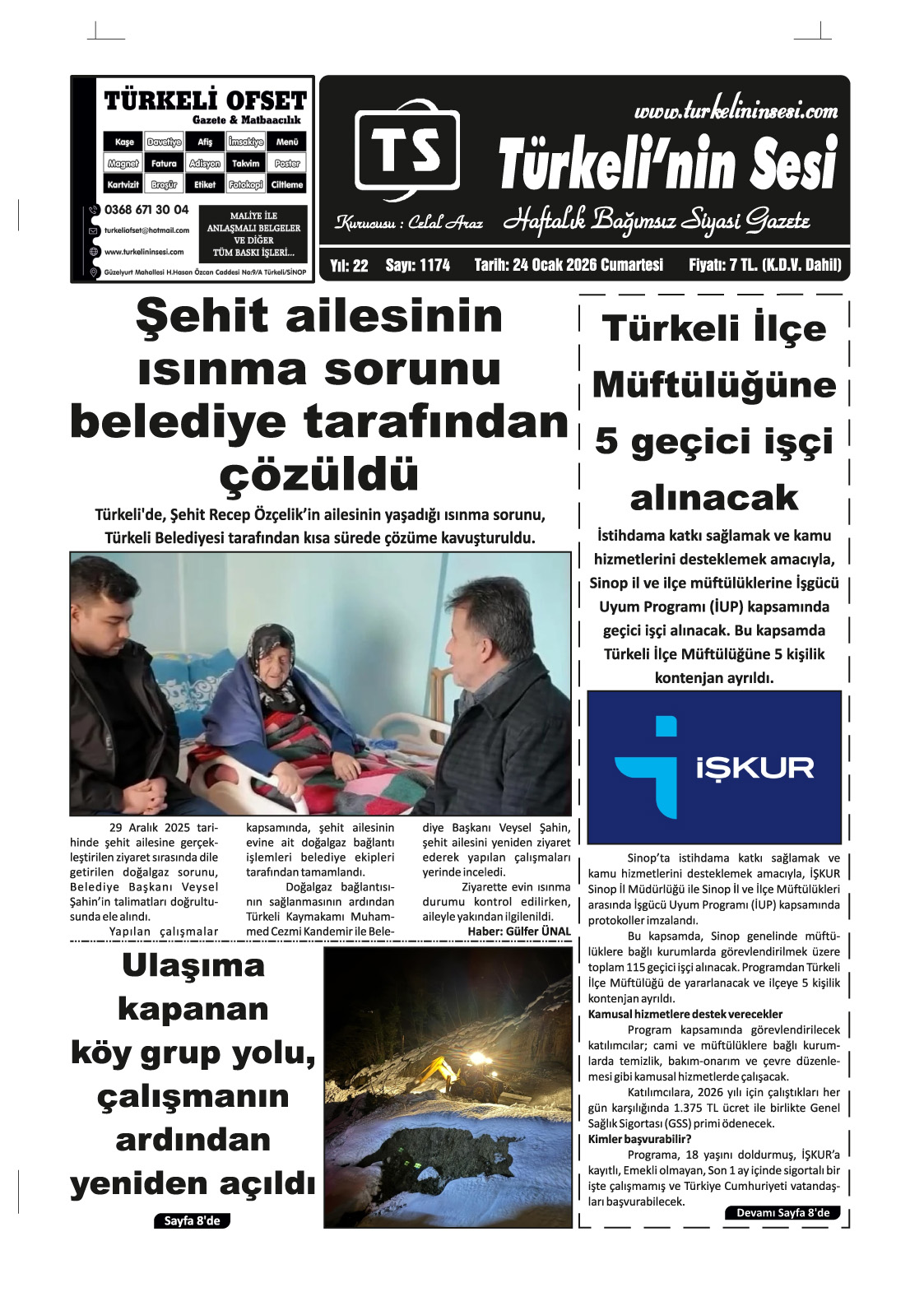 Türkeli'nin Sesi 24.01.2026
