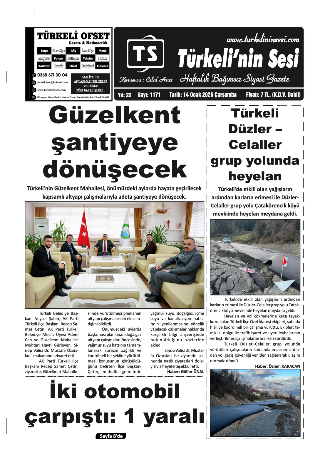 Türkeli'nin Sesi 14.01.2026