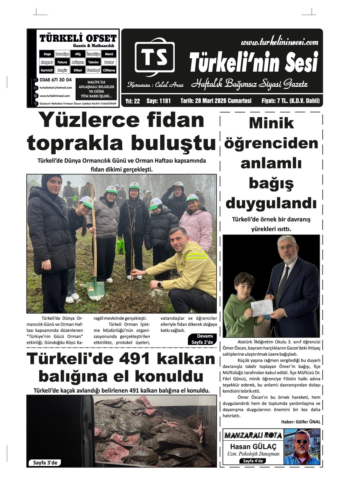Türkeli'nin Sesi 28.03.2026