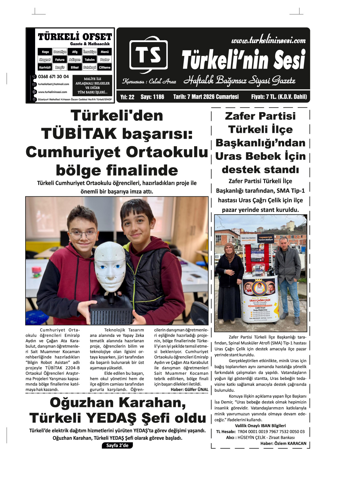 Türkeli'nin Sesi 07.03.2026