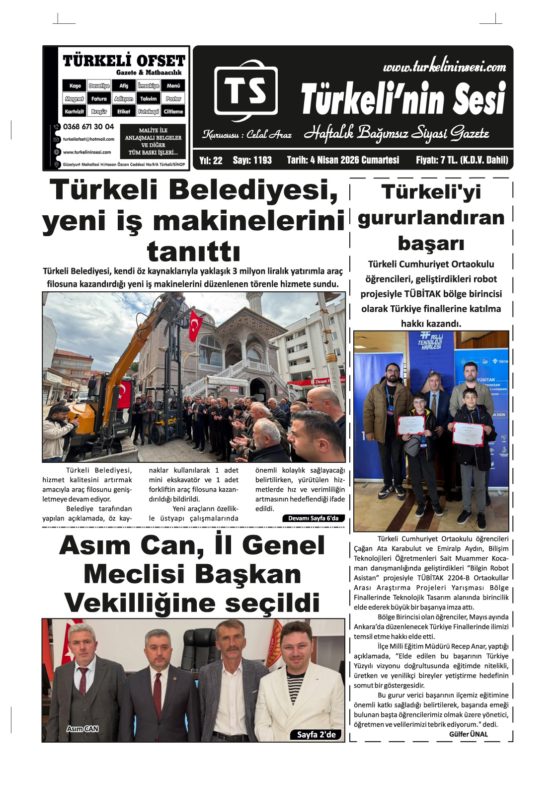 Türkeli'nin Sesi 04.04.2026
