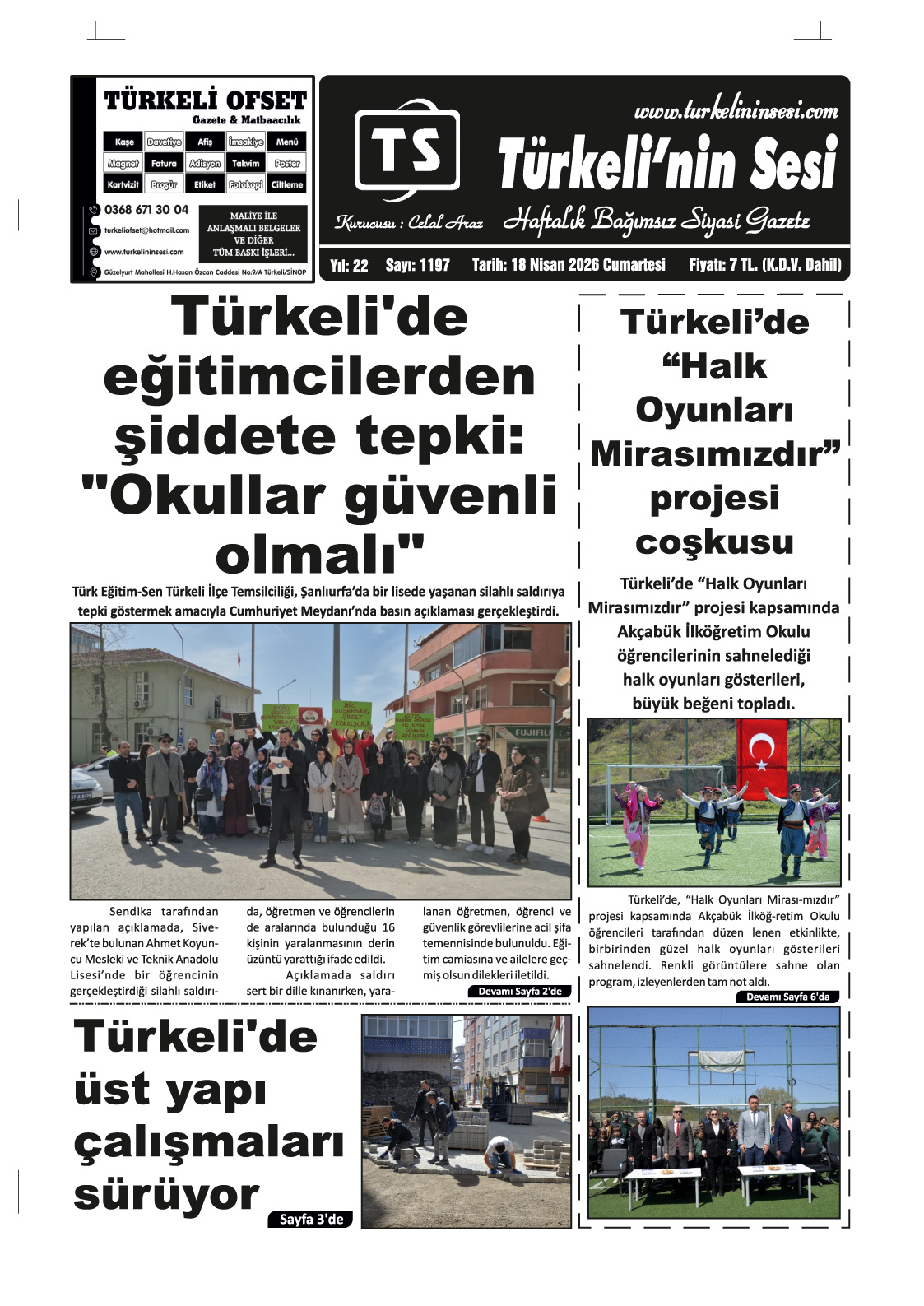 Türkeli'nin Sesi 18.04.2026