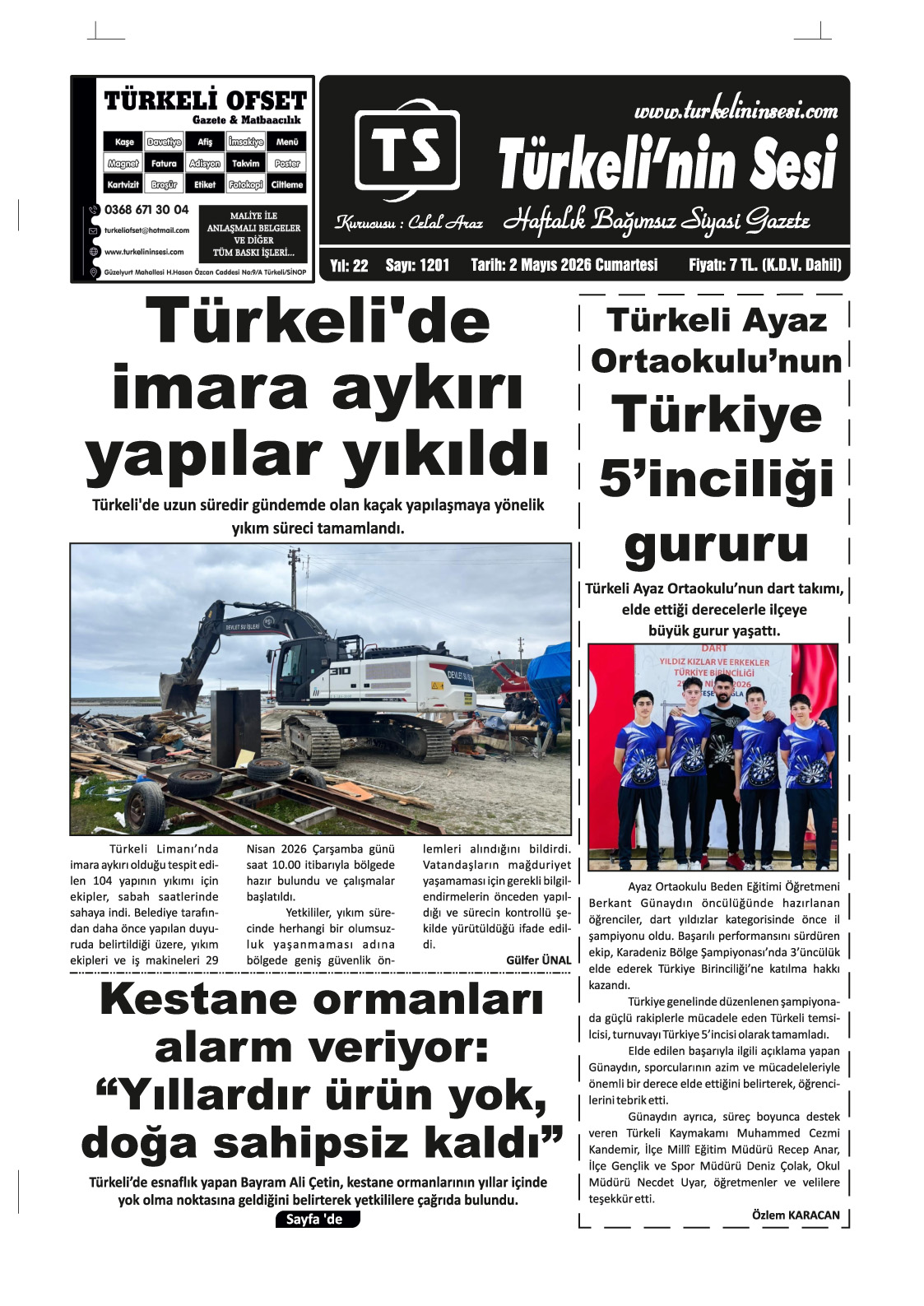 Türkeli'nin Sesi 02.05.2026