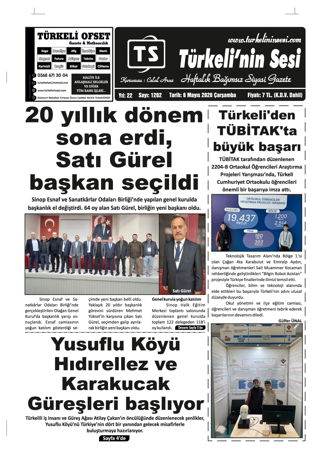 Türkeli'nin Sesi 06.05.2026