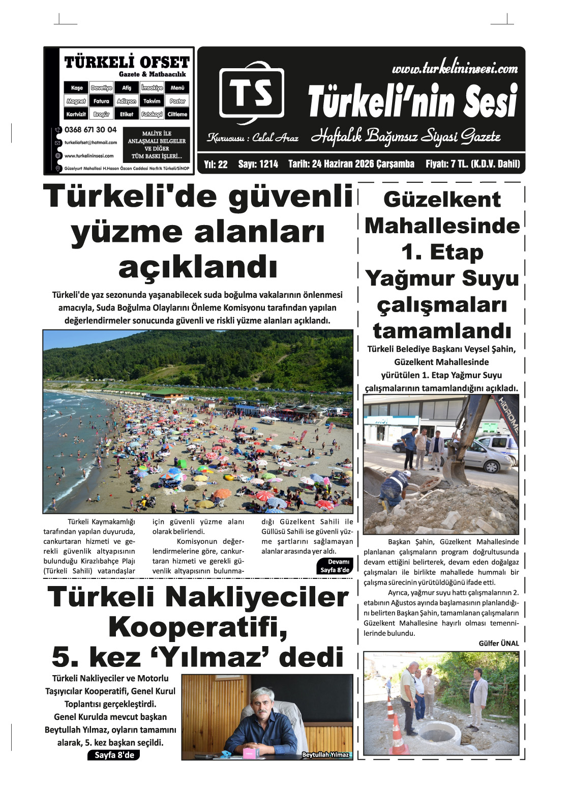 Türkeli'nin Sesi 24.06.2026