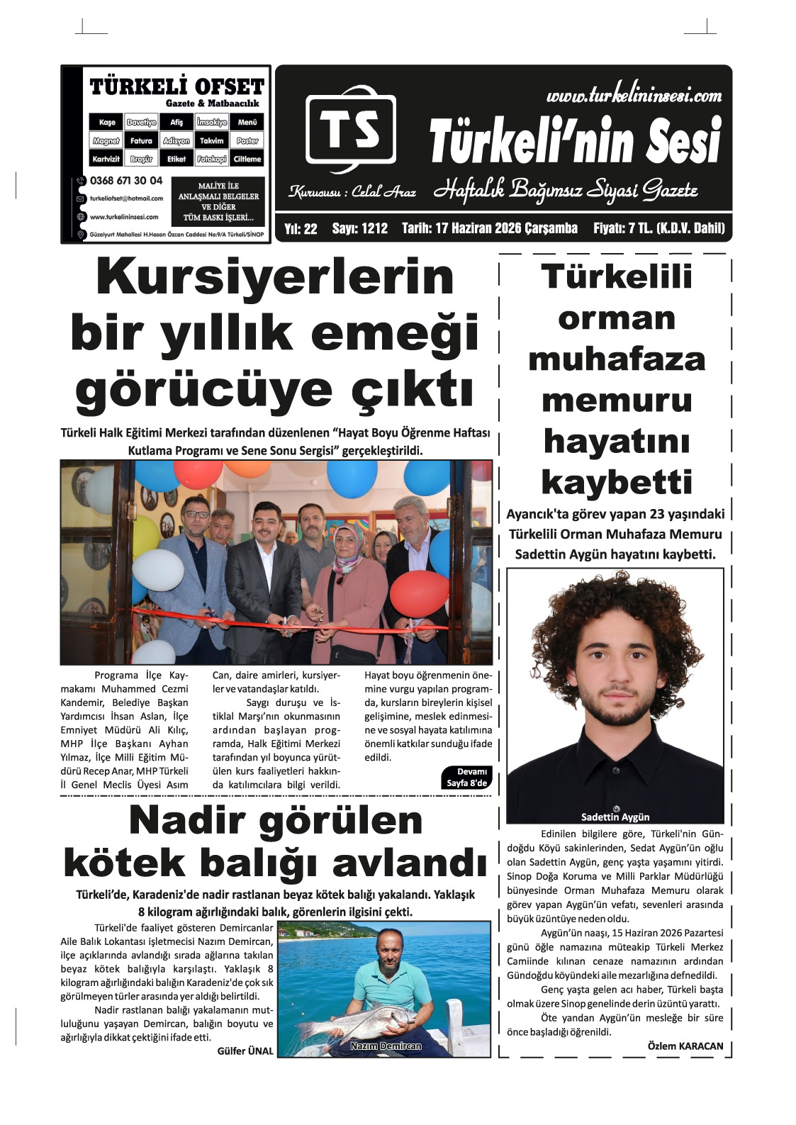 Türkeli'nin Sesi 17.06.2026