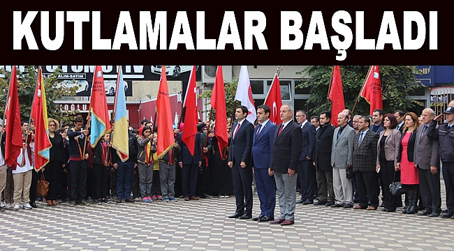 Cumhuriyet Bayramı kutlamaları başladı