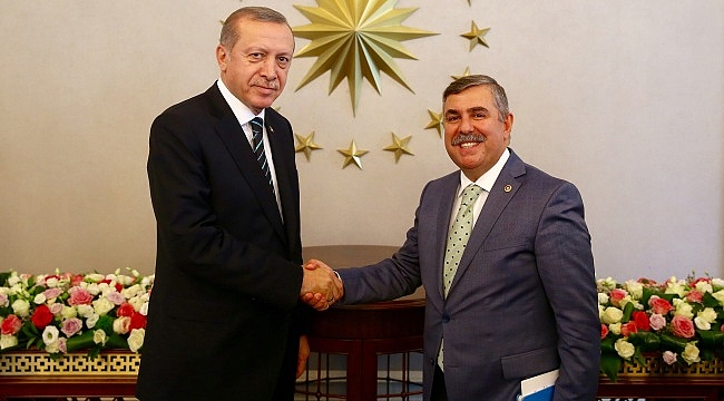 Maviş, Erdoğan ile bir araya geldi