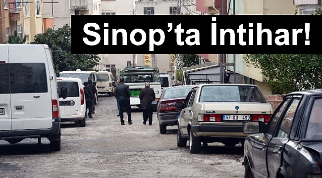 Sinop'ta bir kişi banyoda kendini astı!