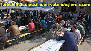 Türkeli'de 1500 kişiye aşure dağıtıldı