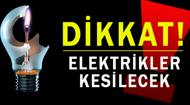Türkeli'de bazı köylerde 9 saatlik elektrik kesintisi yaşanacak