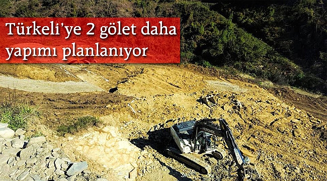 Türkeli'ye 2 gölet daha yapılması planlanıyor