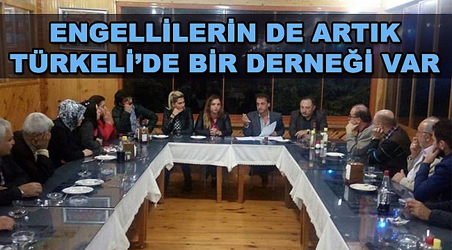 Türkeli Engelliler Derneği nihayet kuruldu