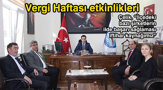 İlçemizde Vergi Haftası etkinlikleri
