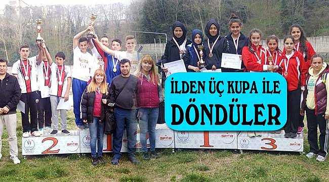 Ayaz Ortaokulu, Bocce ve Atletizm'de başarılarla döndü