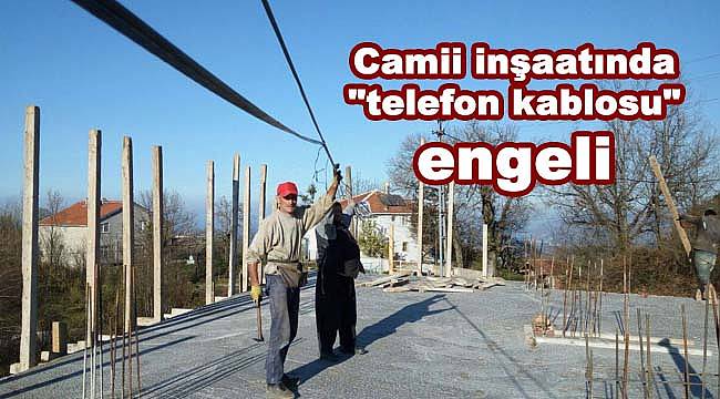 Camii inşaatında