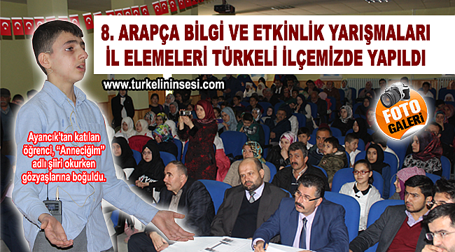 İlçemizde Arapça Bilgi ve Etkinlik Yarışmaları il elemeleri yapıldı