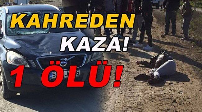 Sinop'ta otomobilin çarptığı yaya öldü