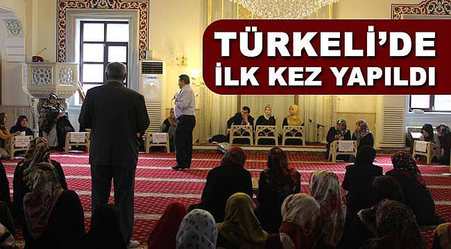 Türkeli'de ilk kez Kur'an Kursları arasında yarışma yapıldı