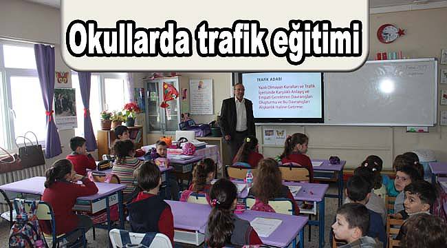 Türkeli'deki okullarda trafik eğitimi
