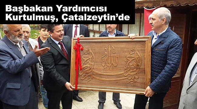Başbakan Yardımcısı Kurtulmuş, Çatalzeytin'de