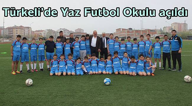 Türkeli Yaz Futbol Okulu açıldı