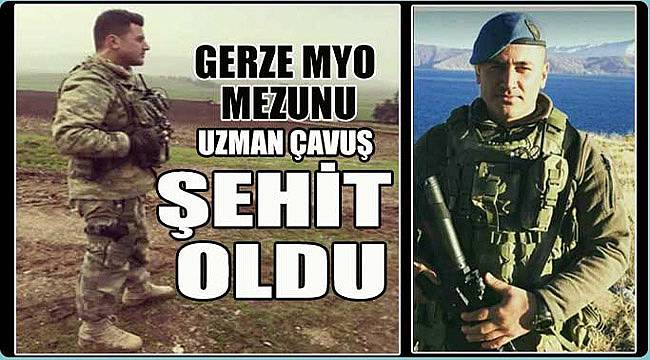 Gerze MYO mezunu asker, Afrin'de şehit oldu