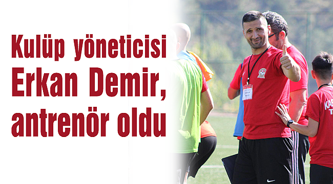 Kulüp yöneticisi Demir, antrenör oldu