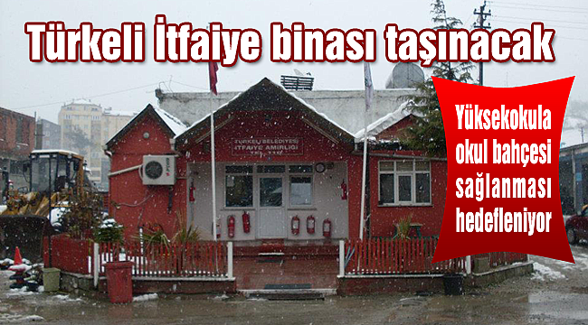 Türkeli İtfaiye binası taşınacak