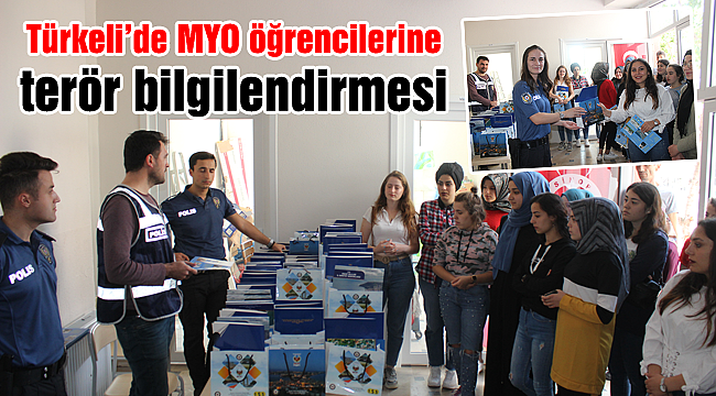 Türkeli’de MYO öğrencilerine terör bilgilendirmesi