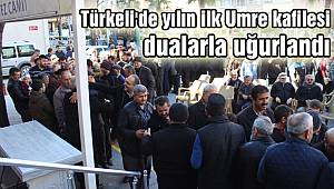 Türkeli'de yılın ilk Umre kafilesi uğurlandı
