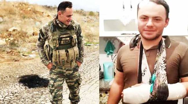 Boyabatlı asker hain saldırıda yaralandı