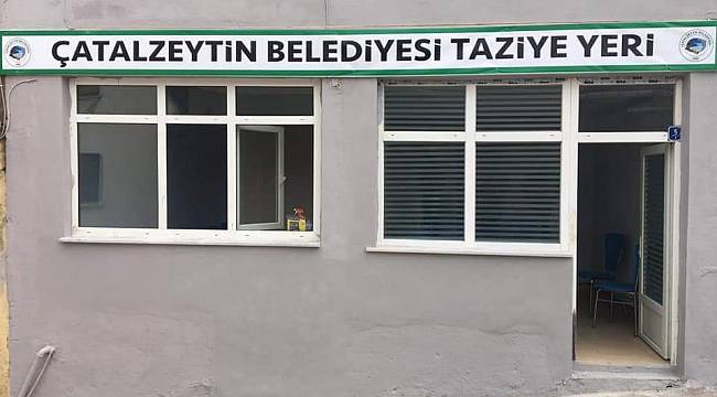 Çatalzeytin'de taziye yeri açıldı