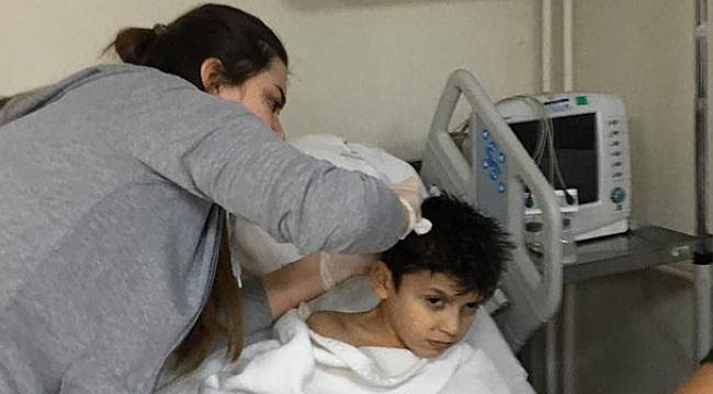 Jandarmanın çocuğa yaptığı ilk yardım hayat kurtardı