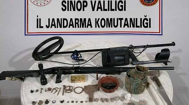 Jandarmadan tarihi eser kaçakçılarına operasyon
