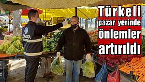 Türkeli pazar yerinde önlemler artırıldı  
