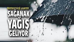 Bölgemizde sağanak yağış uyarısı