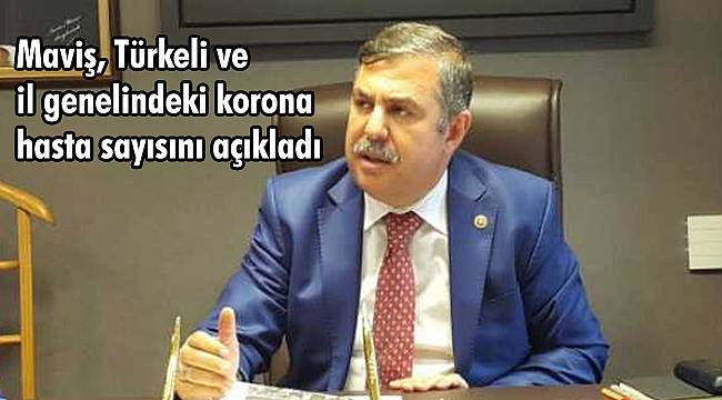 Maviş, Türkeli ve il genelindeki korona hasta sayısını açıkladı