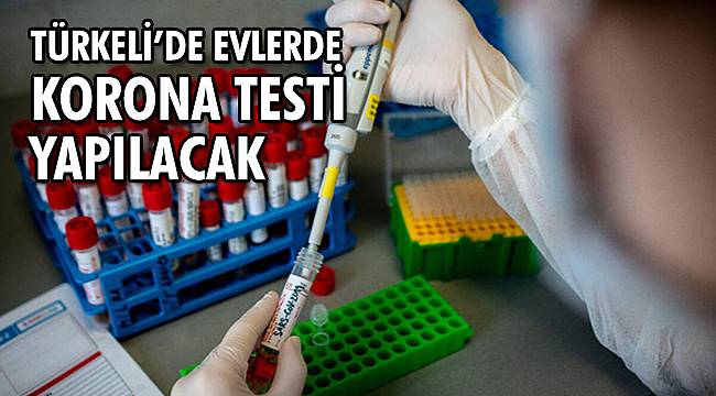 Türkeli'de evlerde korona testi yapılacak