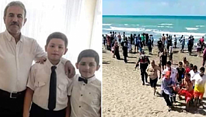 Baba ve iki oğlu boğularak can verdi 