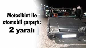 Türkeli'de otomobil ile iki motosiklet çarpıştı: 2 yaralı