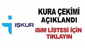 Türkeli'de İŞKUR kuraları çekildi