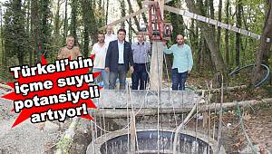 Türkeli'nin içme suyu potansiyeli artıyor!