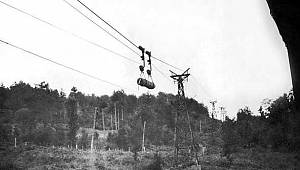 Ayancık'taki teleferik sistemi tarih oldu