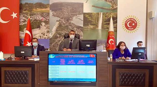 Sinop İl Genel Meclisinde bütçe maratonu başladı