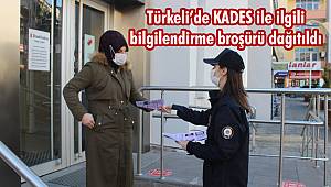 Türkeli'de KADES ile ilgili bilgilendirme broşürü dağıtıldı