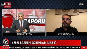 Gazeteci Özşahin, yerel basının sorunlarına değindi