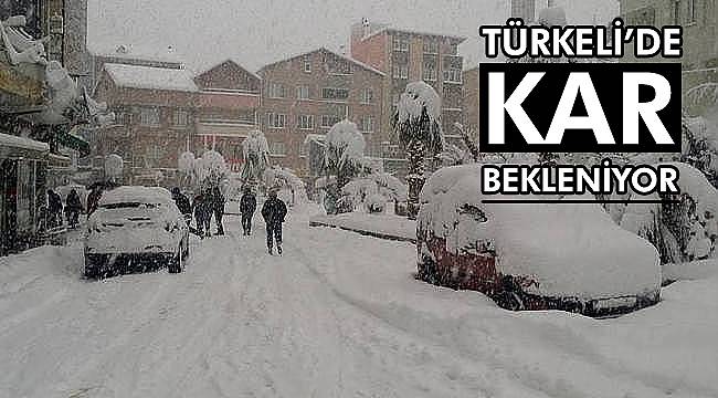 Türkeli'ye kar geliyor
